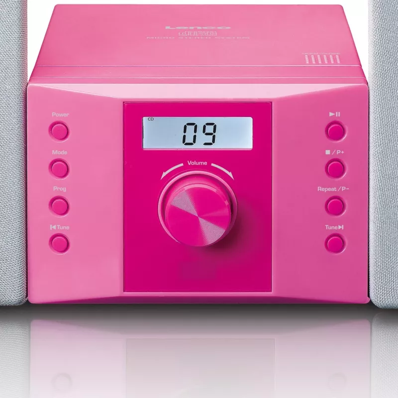 Nešiojamas stereo komplektas Lenco MC-013PK
