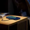 Belaidis įkroviklis Baseus CCED000001 ausinėms ir išmaniesiems telefonams, juodas