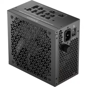 Maitinimo blokas CORSAIR RMx Shift Series RM850x 850W ATX 24-pin, 80 PLUS Gold, juodas, 140 mm ventiliatorius