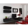 Cama TV stovas VIGO 140 30/140/40 juodas/juodas blizgus
