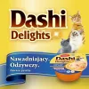 INABA Dashi Delights vištiena, tunas ir lašišos sultinys – skanėstas katėms – 70g