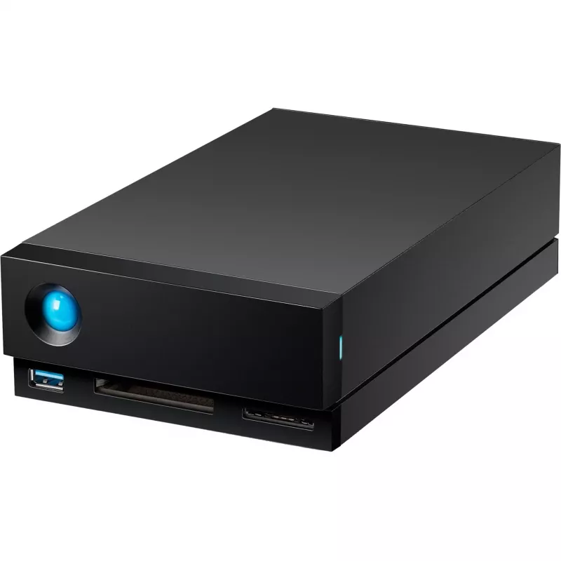 LACIE 1big Dock 8TB Thunderbolt 3 + USB 3.1 8,9cm 3,5 colio išorinis standusis diskas MAC PC pilka