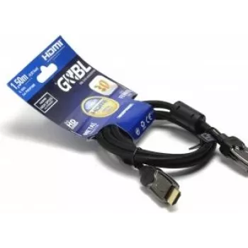 G&BL HDMI kabelis su Ethernet, HDMI kištukas į HDMI kištuką, 1,5 m, ekranuotas, 4K palaikymas