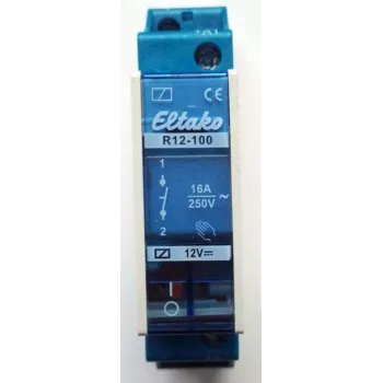 Perjungimo relė R12-100-12V DC (22100054)