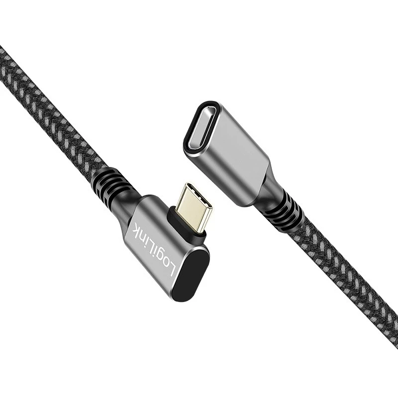 USB 3.2 Gen1 ilginimo laidas USB-C vyriškas / moteriškas, PD, 2 m