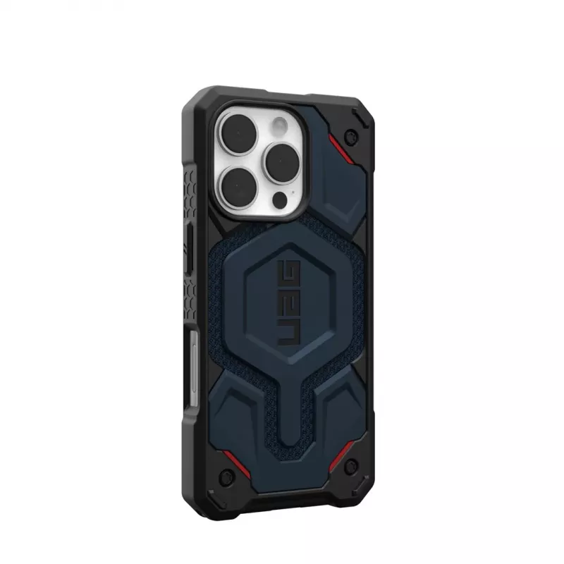 Urban Armor Gear Monarch Pro Kevlar mobilaus telefono dėklas 16 cm (6,3 inch) Juoda, Mėlyna