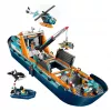 Konstruktorius LEGO City Arktinis tyrinėjimų laivas 60368 — 815 dalių, 7+ metai, 4 minifigūrėlės