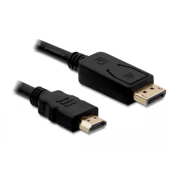 Kabelis DisplayPort / HDMI DeLOCK 82586 1m Juodas
