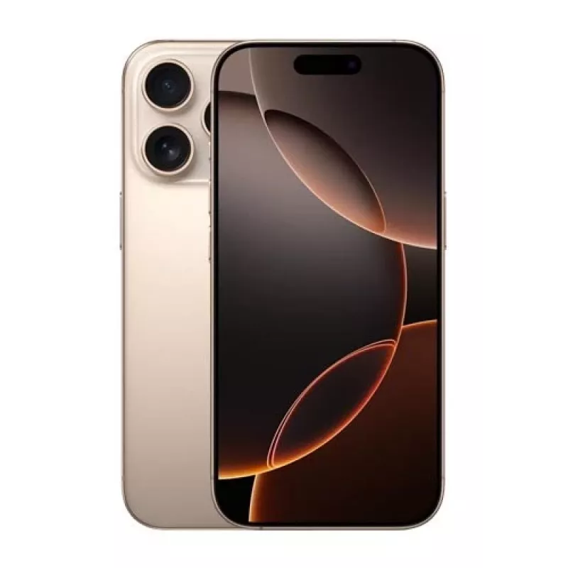 Išmanusis telefonas Apple iPhone 16 Pro 6,3 colio 512GB, A18 Pro, 48MP, Dual SIM, IP68, Sand