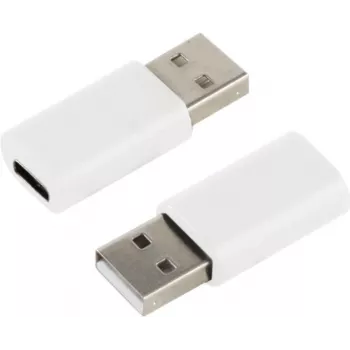 ShiverPeaks lyties keitiklis S/CONN 14-05031 (USB 2.0 Type-A kištukas į USB 3.1 Type-C lizdą, baltas)