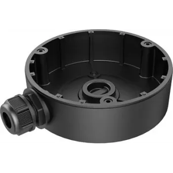 Hikvision DS-1280ZJ-DM8 – Jungiamoji dėžutė kamerai – Juoda – skirta Pro Series EasyIP 2.0 Plus su AcuSense, Pro Series su AcuSense DS-2CD2343G2-I