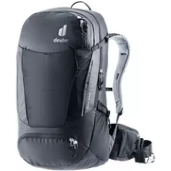 Kuprinė DEUTER Trans Alpine 32 EL – 32 L, ergonomiška dviračių/miesto kuprinė, juoda