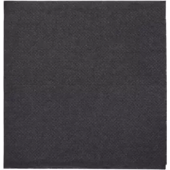 PAPSTAR servetėlės Daily Collection juodos 2 sluoksnių 12,0 x 12,0 cm 150 vnt. (89611)