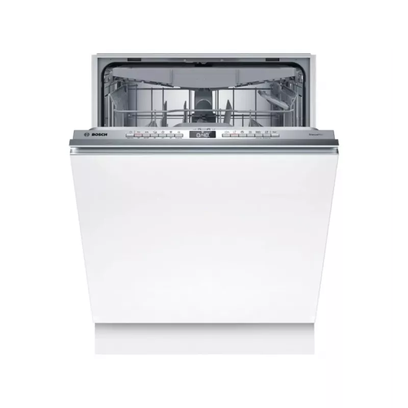 Bosch SMV4EVX11E pilnai įmontuojama indaplovė, 14 komplektų, 9 L/ciklas, 44 dB, energijos klasė B