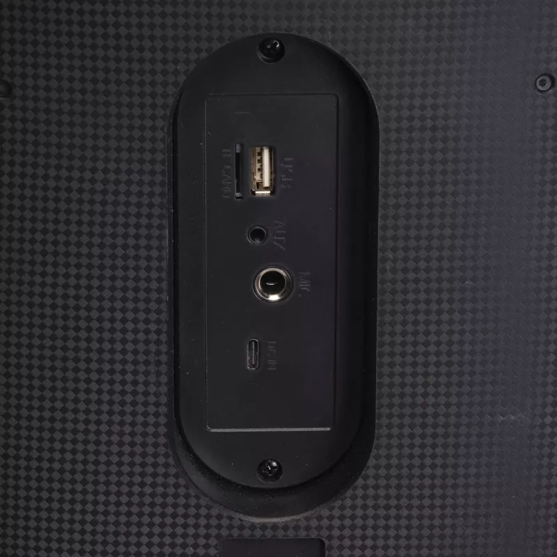 DENVER BPS-354 Black nešiojama Bluetooth kolonėlė vakarėliams