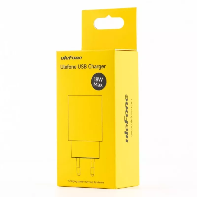 Įkroviklis 18W, skirtas Armor 15, 16, Pad Pro, Tab A11 serijoms — UleFone UF-CHAR-18WR