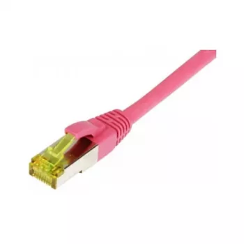 Patch laidas RJ45, CAT6A 500MHz, 0,15m, raudonas, S-STP (S/FTP), TPE/LSZH (Ultraflex), AWG26, su Cat.7 žaliava, Synergy 21 (S217698)