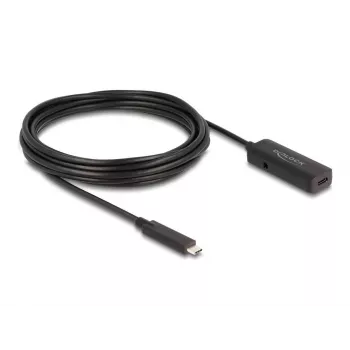 USB laidas DeLOCK 80028 5m USB-C juodas