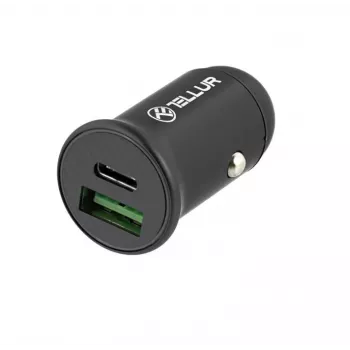 Automobilinis įkroviklis Tellur PD60W QC30W T-MLX43921