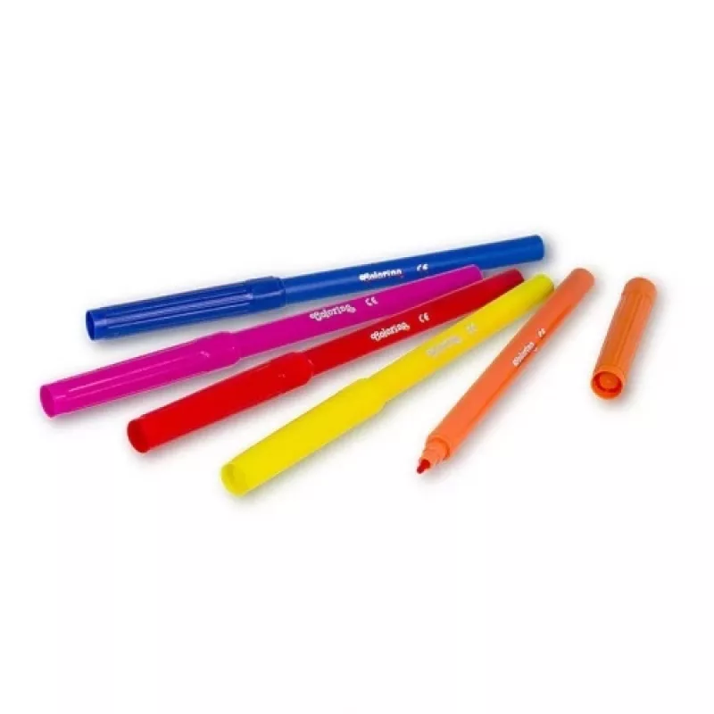 Colorino Kids Fibro rašikliai 24 spalvos