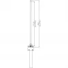 Omnipoliarinė antena ALLNET ANT-868-6dbi-OMNI 868 MHz, 6 dBi stiprinimas