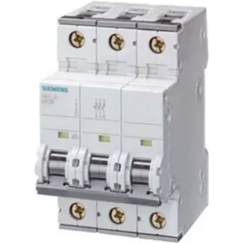 Siemens 5SY4310-7 miniatiūrinis automatinis jungiklis 10 A 3 polių C charakteristika