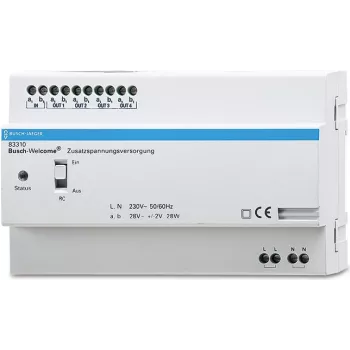 BUSCH JAEGER 83310 - Vidinė domofono stotelė - 230 V - 50/60 Hz - 28 V - Balta