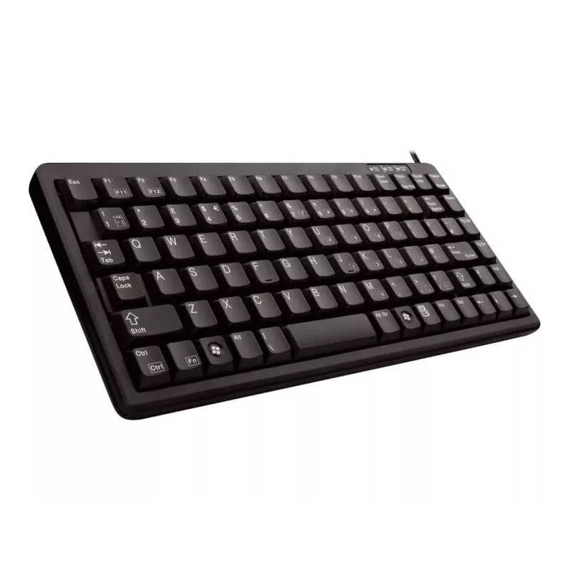 Klaviatūra CHERRY G84-4100 universali USB QWERTY JAV anglų juoda