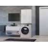 Topeshop POLA MINI DD balto blizgesio vonios spintelė balta