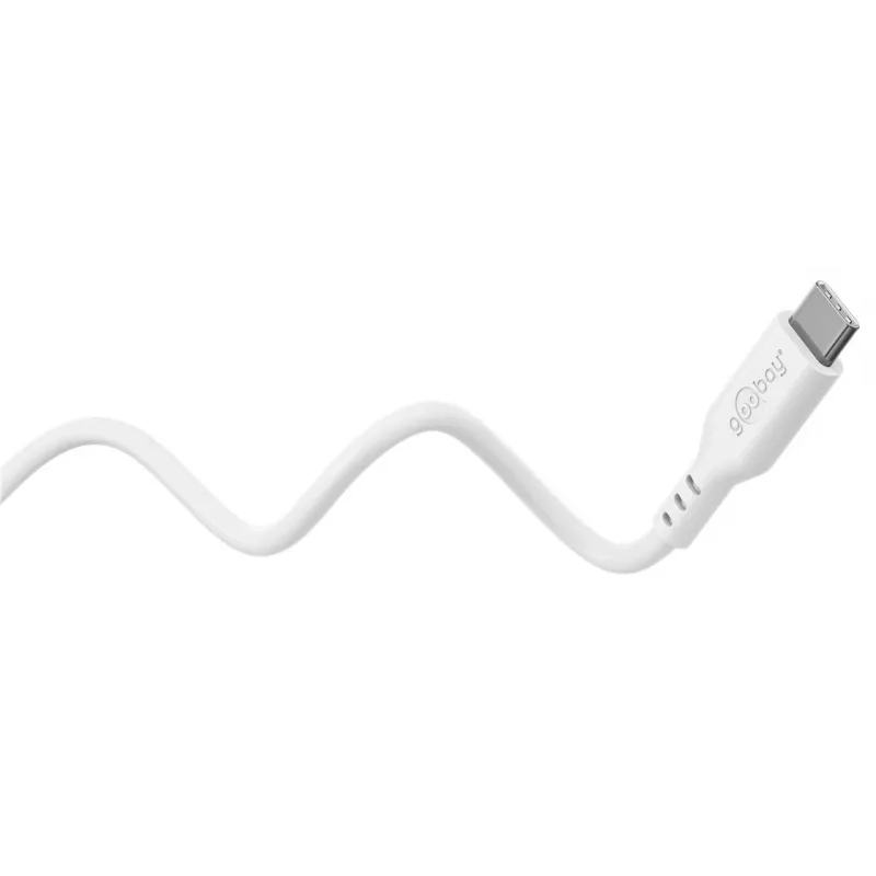 Goobay 77743 USB laidas baltas