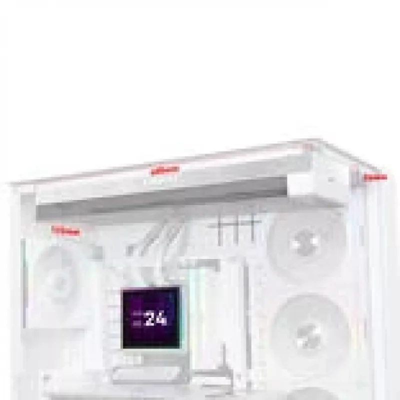 Lian Li HydroShift II LCD-S 360N 360mm AiO skysčio aušintuvas be ventiliatorių su RGB LCD ekranu