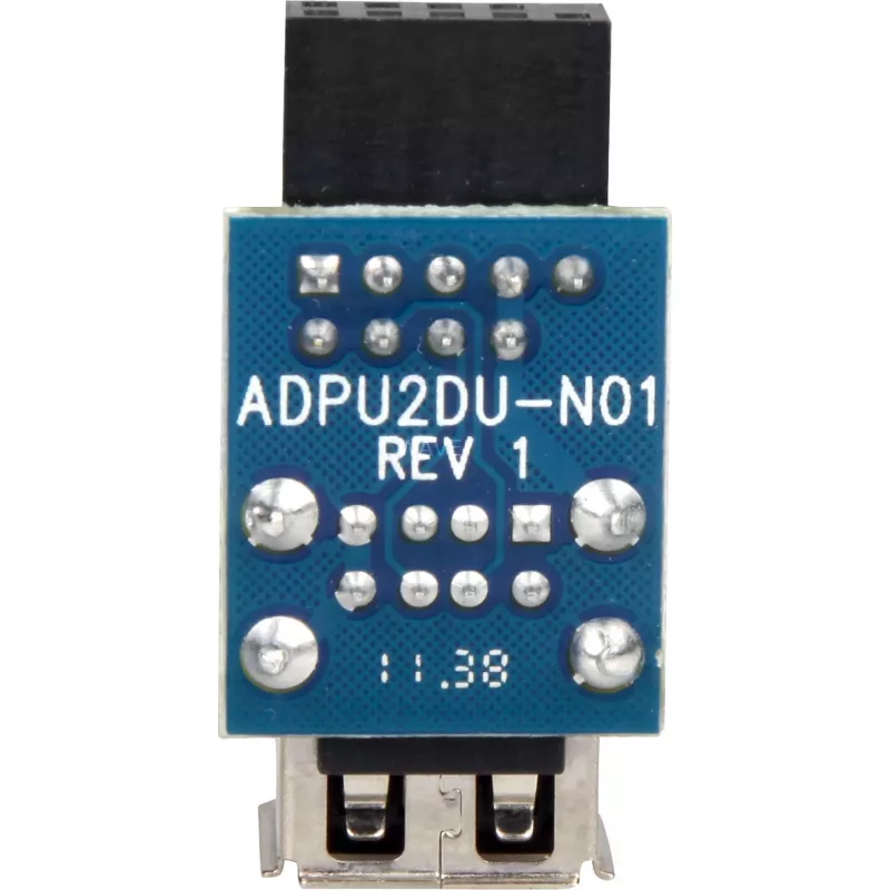 DeLOCK 41825 adapteris 1 x 9 kontaktų 2,54 mm / 2 x USB 2.0-A