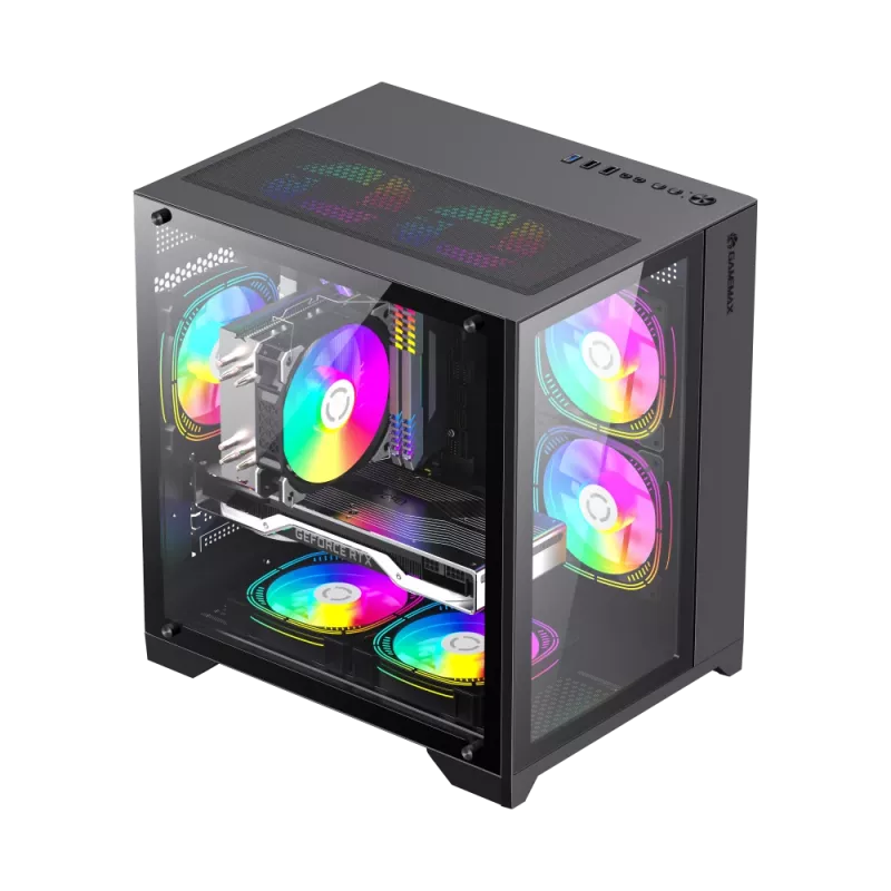 Gamemax INFINITY MINI BK M-ATX korpusas