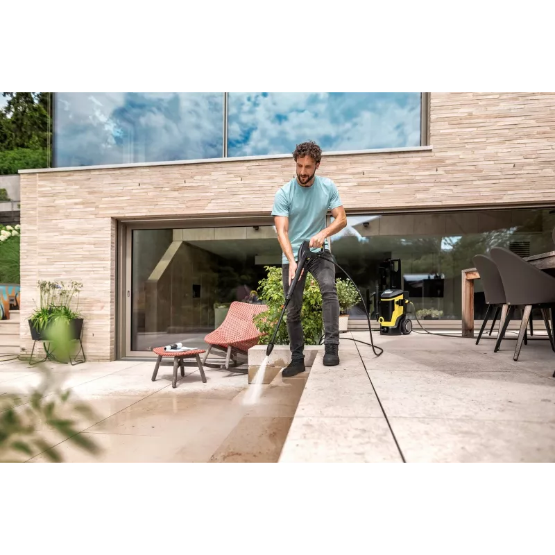 Karcher AG K 7 WCM slėginis plovimo aparatas, vertikalus, elektrinis, 600 l/h, juodas, geltonas