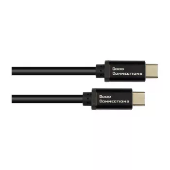 Good Connections USB2.0 įkrovimo / duomenų laidas (100W) USB-C 1m