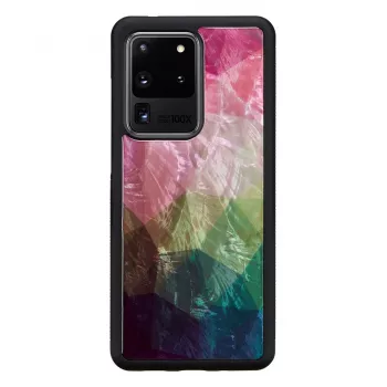 iKins apsauginis dėklas Samsung Galaxy S20 Ultra — vandens gėlė juoda