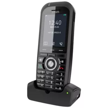 Snom M70 DECT belaidis telefono ragelis juodas