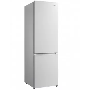 Laisvai pastatomas kombinuotas šaldytuvas Midea MDRB380FGE01A, 270 L, No Frost, 180 cm, 41 dB, energijos klasė E, baltas