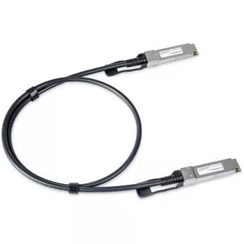 Tiesioginio prijungimo kabelis SFP-DAC40-1m, Lancom Systems – 1 m SFP į SFP, pilnas dupleksas, plieninis/juodas