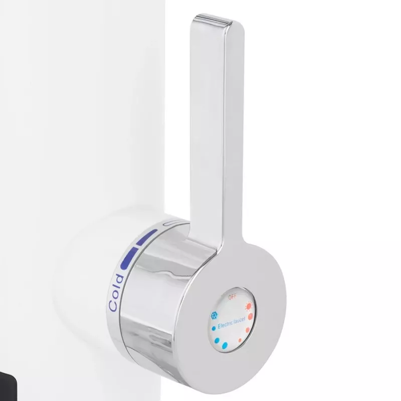 Momentinis vandens šildytuvas NOVEEN IWH460 4600W 220–240V, be bako, 2,5 l/min, IPX4, LED ekranas