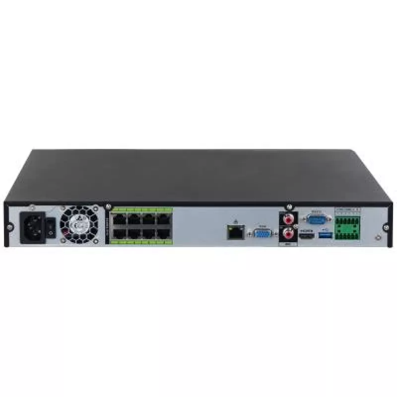 Dahua Technology WizSense NVR5208-EI 1U juodos spalvos tinklo vaizdo registratorius