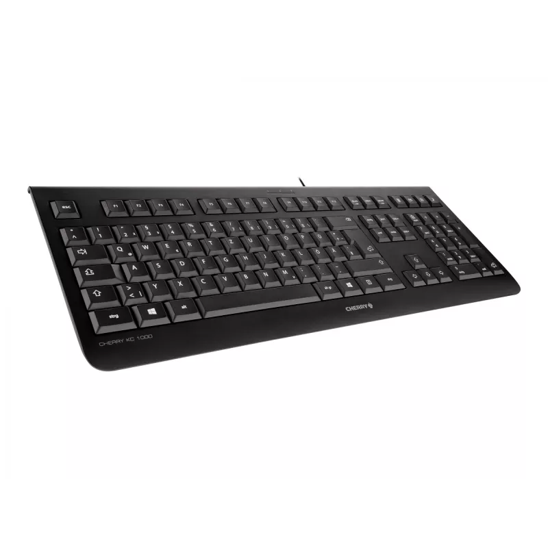 Cherry KC 1000 - klaviatūra - Nordic - juoda