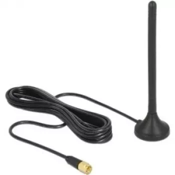 DeLOCK - antena mobiliesiems telefonams - vidaus / lauko - DECT, UMTS, GSM, LTE, ZigBee, Z-Wave, LoRa 868 MHz / 915 MHz (12419)