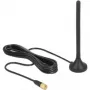 DeLOCK - antena mobiliesiems telefonams - vidaus / lauko - DECT, UMTS, GSM, LTE, ZigBee, Z-Wave, LoRa 868 MHz / 915 MHz (12419)
