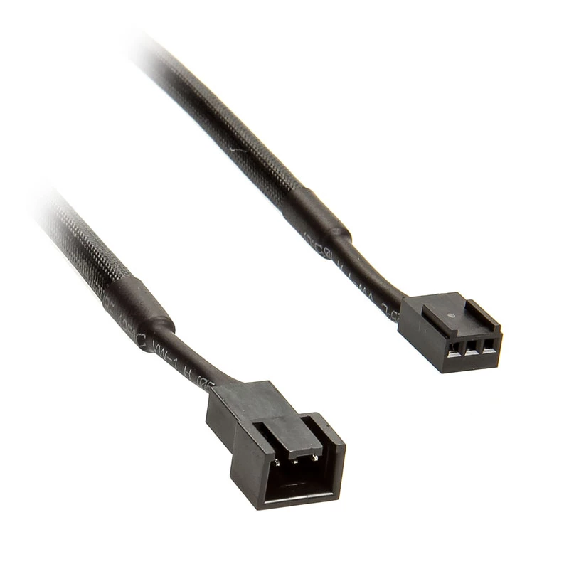 Noctua NA-SYC2 – 2 vnt. Y-formos 3 kontaktų ventiliatorių šakotuvai (juodi)