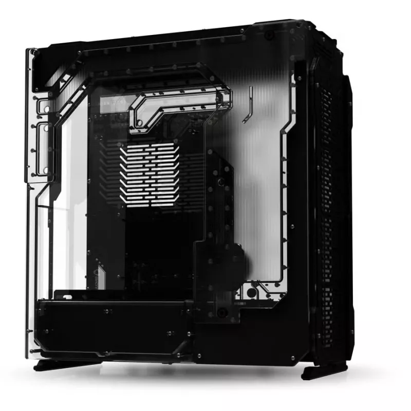 Šoninis skydelis PC korpusui Singularity Spectre 4 Dual Loop, permatomas akrilas