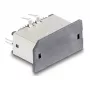 DeLOCK 67193 USB Type-E laidinis jungiklis, moteriškas, juodas/sidabrinis