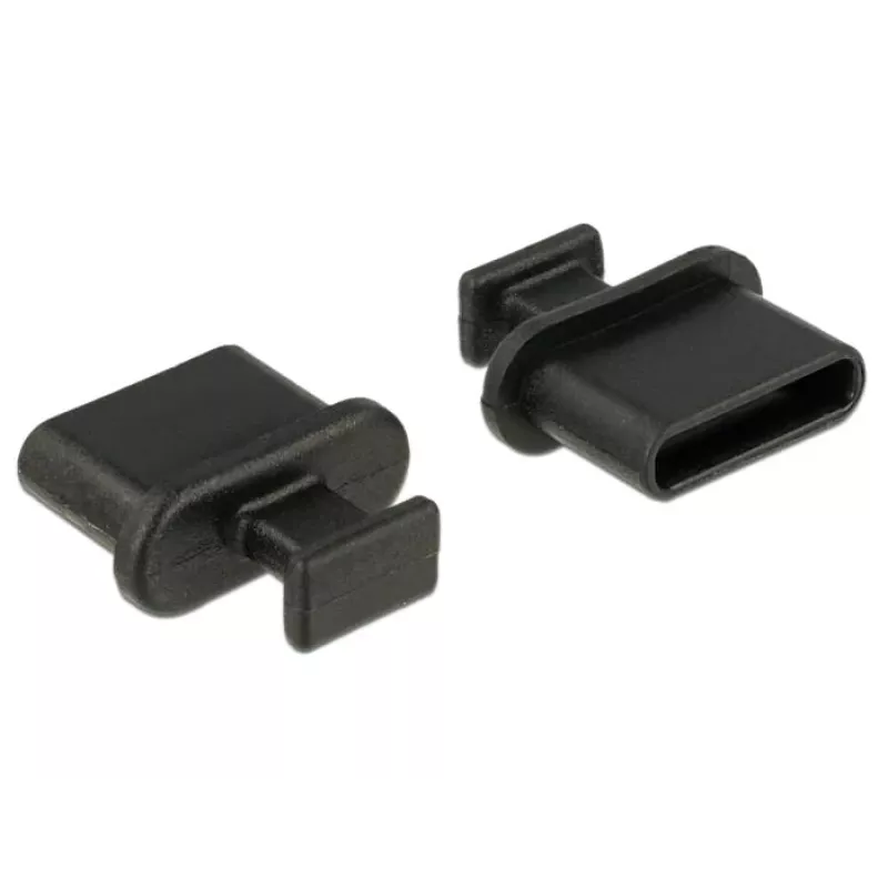 Apsauginis kištukas USB Type-C lizdui DeLOCK 64013 juodas