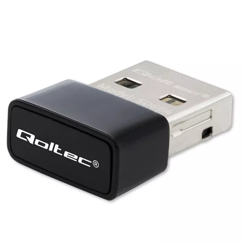 QOLTEC itin greitas belaidis mini USB adapteris Wi-Fi