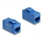Delock 90642 Keystone modulis RJ45 lizdas – RJ45 lizdas, Cat.6A UTP, mėlynas